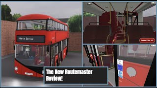 Why does the NEW Routemaster NB4L looks so GOOD A Croydon ROBLOX Bus Guide [upl. by Dermott334]