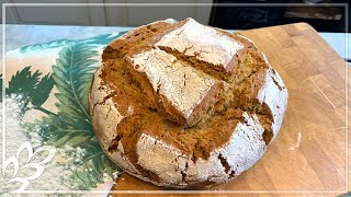 Blitz Brot Backen ohne Hefe  so schnell fertig [upl. by Anaejer276]