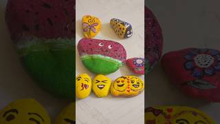 rock painting cute easy ytshorts shorts viral video diy trending [upl. by Otaner]