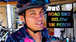 BUDGET ROAD BIKE BELOW 10K PESOS [upl. by Carpet]