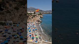 ☀️ The Best Holiday Destination on Costa del Sol Spain📍NERJA 🇪🇦 travel europe beach [upl. by Ylrak]