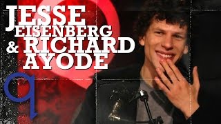 Richard Ayoade amp Jesse Eisenberg on quotThe Doublequot [upl. by Cirdor]