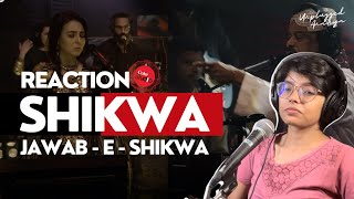 ShikwaJawabeShikwa Reaction  Coke Studio Pakistan  Unplugged Ananya [upl. by Nathanson316]