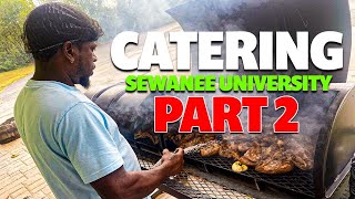 JAMAICAN FOOD CATERING AT SEWANEE UNIVERSITY PART 2 [upl. by Esidnac]