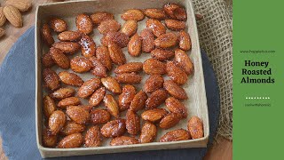 Honey Roasted Almonds  Pan Roasted Almonds  honeyroastedalmonds [upl. by Aretha993]