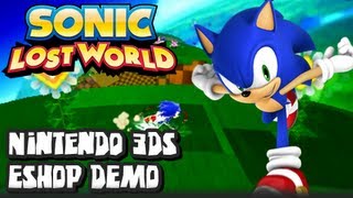 Sonic Lost World Nintendo 3DS  1080p Nintendo 3DS Eshop Demo [upl. by Aldous]