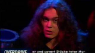 Ville Valo on songs LiveOverdrive 1998 [upl. by Ycnan]