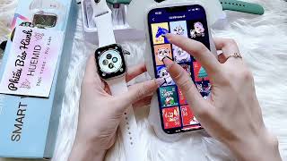 Hướng dẫn sử dụng đồng hồ T700s T700pro max T800 pro max T900  Đồng hồ sử dụng app Hiwatch Pro [upl. by Aeslahc]