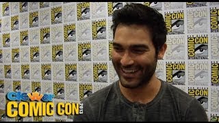 Tyler Hoechlin Teases Derek Flashback TEEN WOLF Episode 3x08 2013 ComicCon [upl. by Dulcine]