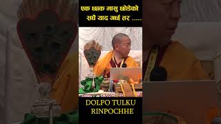 सदगुण मात्र याद गरौं Dolpo Tulku Sherab Zangpo Rinpochhe [upl. by Airotnahs904]