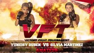 VFT 2 YUNEISY DUBEN VS SILVIA MARTINEZ [upl. by Elohcim559]