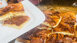 Gibanica  with Fillo dough Cheese pie my way [upl. by Eyma]