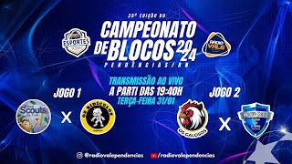 ðŸ”´AO VIVO 35Âº Campeonato de Blocos  Quartas de Finais 31012024 [upl. by Schmitz]