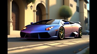 Lamborghini Murcielago gets Toonzed Plus animation [upl. by Camila]