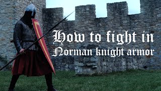 How to fight in high medieval mail armor [upl. by Rudyard]