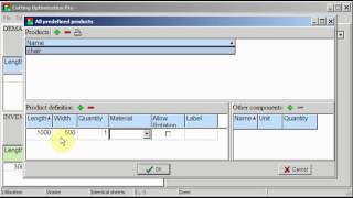 Working with products in Cutting Optimization pro [upl. by Nerac987]