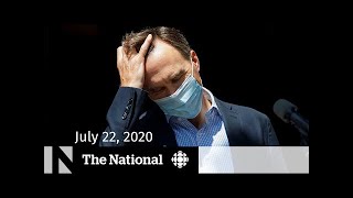 Calls for Morneau’s resignation over repaid WE expenses — CBC News The National  July 22 2020 [upl. by Ynner49]