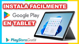 🛠️Instalar PLAY STORE en TABLET fácilmente 2024 [upl. by Corty722]