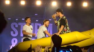 Feine Sahne Fischfilet  Mit Dir  01 2018 live  PORSCHE Arena Stuttgart [upl. by Halden]