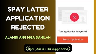 Spay later application rejected [upl. by Luo360]