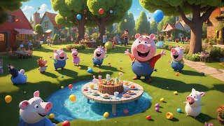 Peppa Pig Tales Full EpisodeSplash Battle at the Tea Party 💦 Battle at the Tea Party [upl. by Ajoop]