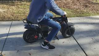 ELECTRIC MINI BIKE MONSTER MOTO 1000 [upl. by Umeh]