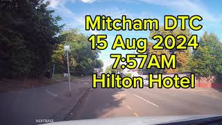 Mitcham New Driving Test Route 3 From Hilton Hotel [upl. by Savart105]