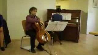 Habanera from Carmen by Bizet  Jonathan Flaksman Cello amp Won Choi Piano [upl. by Adnerak]