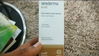 Sesderma KVit Serum for Hyperpigmentation Anti Aging Dullness Wrinkles sesderma k vit serum [upl. by Wain]