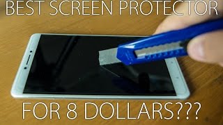 Nillkin 9H tempered glass screen protector REVIEW [upl. by Good]