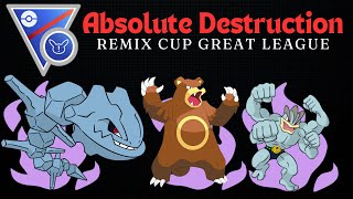 The nukes from this team causes Absolute Destruction in Remix Cup [upl. by Ellebasi]