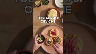 How To Make Tostadas And What To Put On Them Seafood shorts [upl. by Fred]