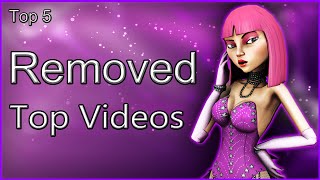 Top 5  Removed Top Videos [upl. by Harleigh511]