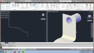 AutoCAD  3D Modeling Basics 21  Surface Trim and Untrim  Brooke Godfrey [upl. by Eilac]