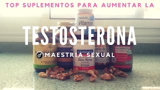 TOP Suplementos Para Aumentar Los Niveles De Testosterona [upl. by Nelleus]