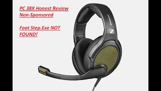 PC38X Honest Review These have major Footstep Problem Sennheiser x Drop PC38X [upl. by Kcirdla]