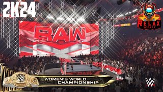 Rhea Ripley Vs liv Morgan Womans World Championship2k24 [upl. by Sahpec]