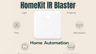 Turn Your Home Into A Smart Hub With Homekit Ir Blaster For Automating Ir And Rf Devices [upl. by Eliades497]