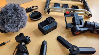 ¡Mejores ACCESORIOS para GOPRO en 1 Minuto [upl. by Anaeerb]