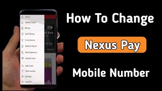 How to change nexus pay mobile number [upl. by Lombardy]