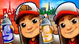 Subway Surfers  Paris 2021 🆚 Paris 2024 [upl. by Halsted]