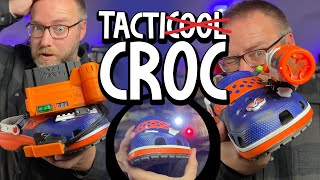 Nerf TactiCroc – The World’s First Tactical Croc with Picatinny Rail [upl. by Cissej]