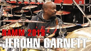 Soultone Cymbals Jerohn Garnett Building Blocks at NAMM 2018 [upl. by Ellekim355]