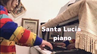 サンタ・ルチア【カンツォーネ】ナポリ民謡 Santa Lucia piano [upl. by Ynetsed]