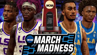 NBA 2K22 MyCAREER 4  NCAA National Championship Game SHAQ Approves BJ ISLAND [upl. by Ymmaj]