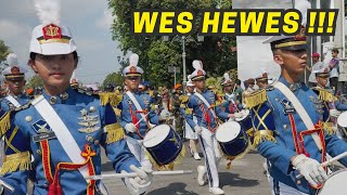 WES HEWES 🔥 AKSI KEREN DRUMBAND AAU GITA DIRGANTARA DI BANTUL YOGYAKARTA ‼️ drumband aau [upl. by Oecam]