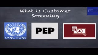 What is Customer screening or Name Screening process in AML  KYC  perform customer screening [upl. by Ladnyc]