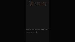 Beautiful output using Python Fstrings 🤩 [upl. by Temple537]