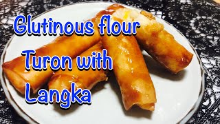 How to make turon  TURON MALAGKIT [upl. by Ardnuaek]