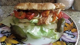 Sabrosas Tortas de Pollo AsadoGrilled Chicken tortas [upl. by Grinnell]